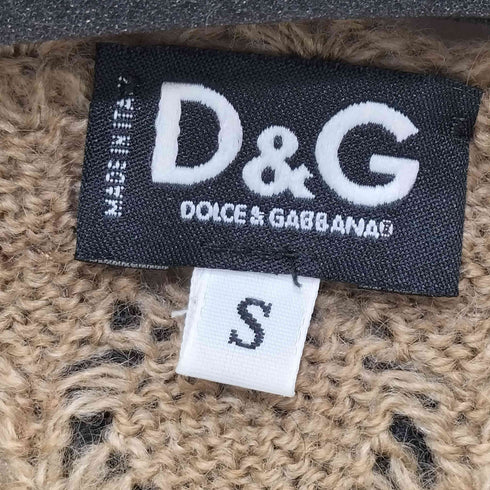 ドルチェアンドガッバーナ DOLCE&GABBANA ウール混 モヘヤ混 シースルーニット レディース import:S