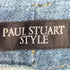 ポールスチュアート Paul Stuart ボタンフライ テーパードデニムパンツ メンズ 33