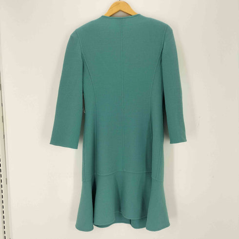 アルマーニコレツィオーニ ARMANI COLLEZIONI ウール ノーカラーコート レディース 38