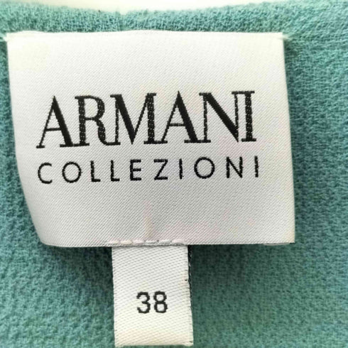 アルマーニコレツィオーニ ARMANI COLLEZIONI ウール ノーカラーコート レディース 38