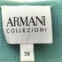 アルマーニコレツィオーニ ARMANI COLLEZIONI ウール ノーカラーコート レディース 38