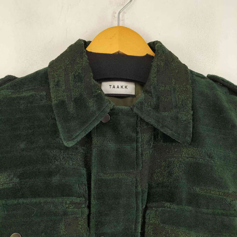 ターク TAAKK Nakaya-GLITCH VELVET BLOUSON メンズ JPN:2