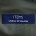 アイテムズ アーバンリサーチ ITEMS URBAN RESEARCH 高機能 コンビカラーマウンテンパーカー メンズ JPN:M