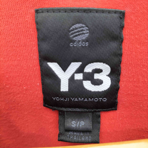 ワイスリー Y-3 ロゴ刺繍 スラッシュキルトデザイン クルーネック L/S Tシャツ メンズ JPN:S