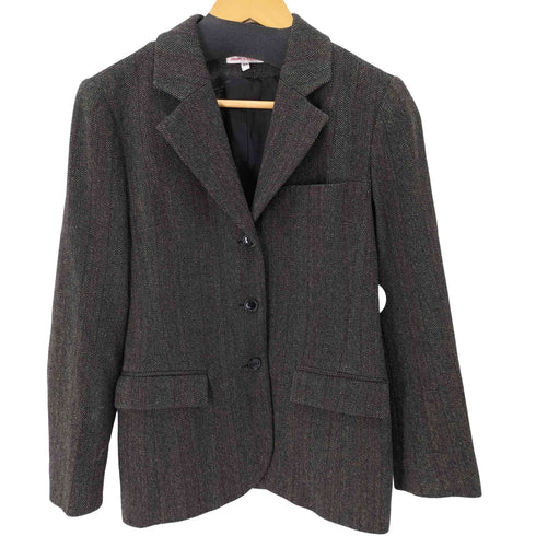 JEROME L HUILLIER ウール100% 3B ジャケット レディース 36