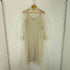 アメリ AMERI LONG VEST SET SHEER DRESS レディース import:S