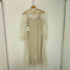 アメリ AMERI LONG VEST SET SHEER DRESS レディース import:S