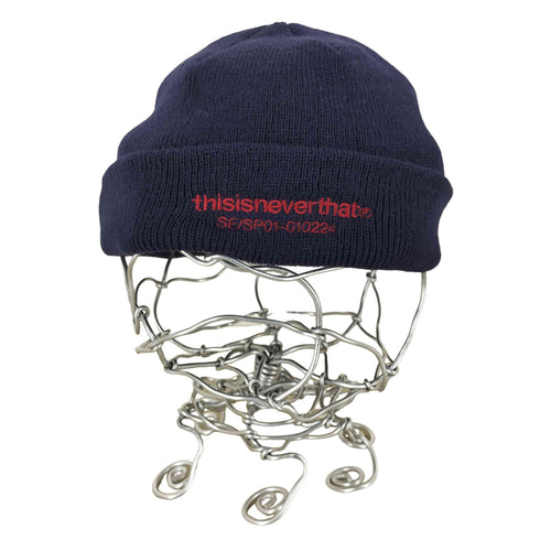 ディスイズネバーザット thisisneverthat ロゴ刺繍ニットキャップ メンズ FREE
