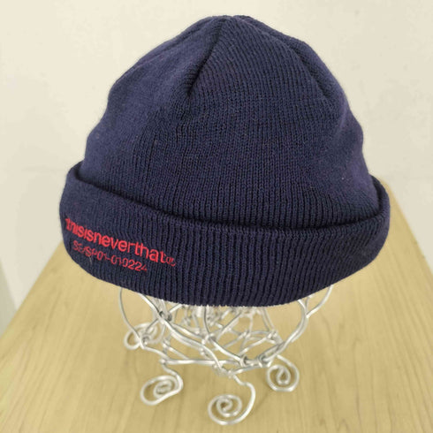 ディスイズネバーザット thisisneverthat ロゴ刺繍ニットキャップ メンズ FREE