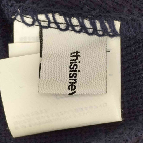 ディスイズネバーザット thisisneverthat ロゴ刺繍ニットキャップ メンズ FREE