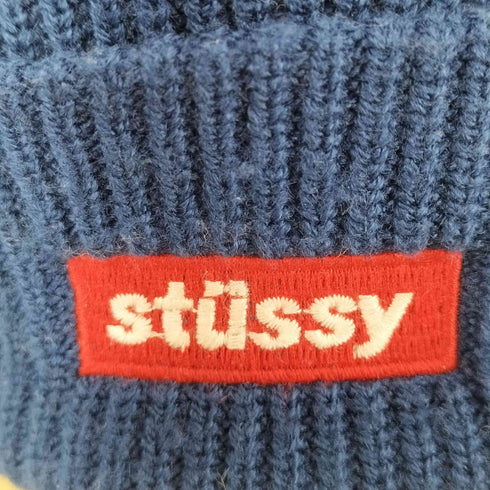 ステューシー Stussy ボックスロゴニットビーニー メンズ
