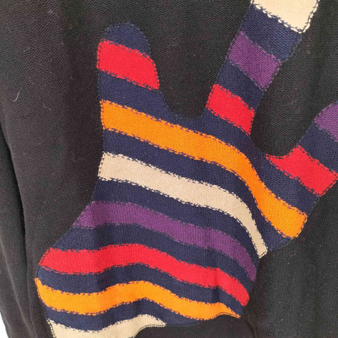 リキエルオム RYKIEL HOMME ウールマルチカラー柄ニット メンズ JPN:48