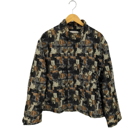 メゾンスペシャル MAISON SPECIAL Abstract Jacquard Dress-Over Short Mods Coat メンズ JPN:1
