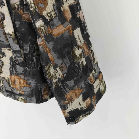 メゾンスペシャル MAISON SPECIAL Abstract Jacquard Dress-Over Short Mods Coat メンズ JPN:1