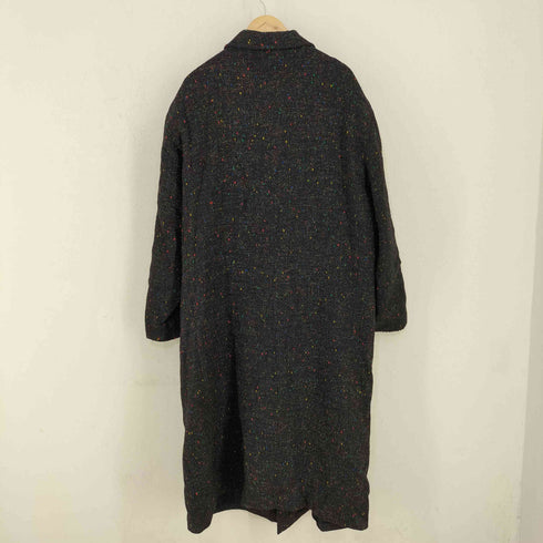 Giannino Vaghi ネップ ツイード ダブル チェスターコート メンズ import:XL