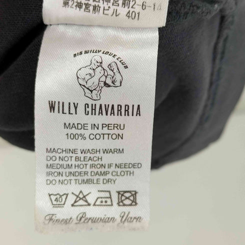 ウィリーチャバリア WILLY CHAVARRIA WISM別注 ヘビーOZ タックTシャツ メンズ JPN:L