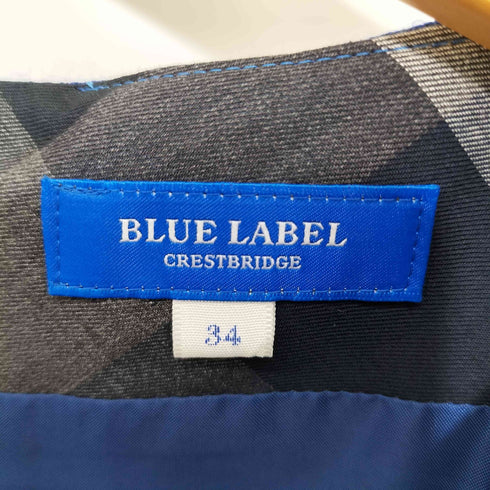 ブルーレーベルクレストブリッジ BLUE LABEL CRESTBRIDGE ウールフレアワンピース レディース JPN:34