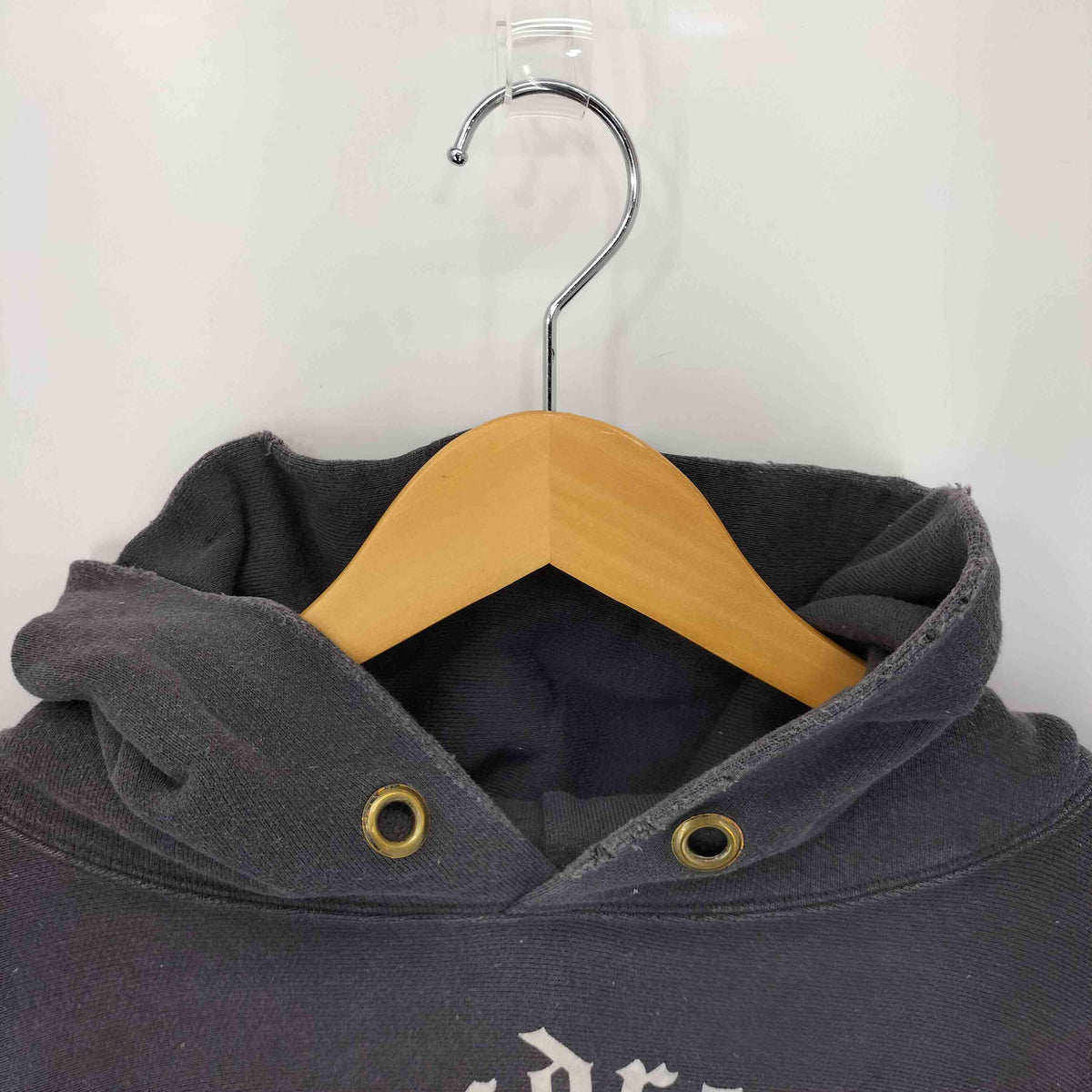 ネクサスセブン NEXUSVII DAMAGED FLOCKY R/S HOODIE メンズ JPN：L