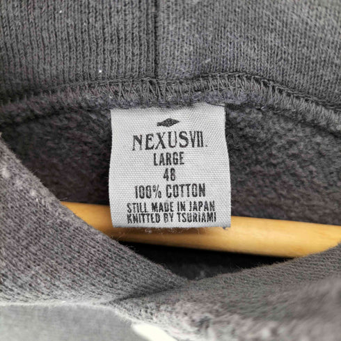 ネクサスセブン NEXUSVII DAMAGED FLOCKY R/S HOODIE メンズ JPN:L