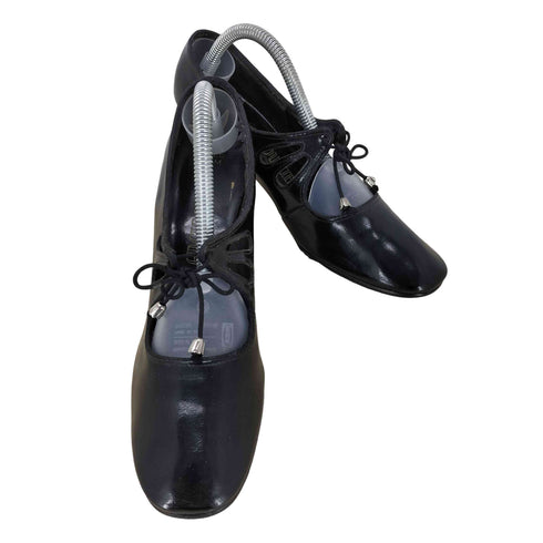 バレンシアガ BALENCIAGA カットアウト ヒールパンプス レディース 7m