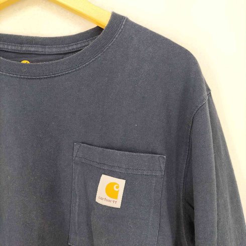 カーハート Carhartt ロゴパッチポケット長袖カットソー メンズ JPN:S