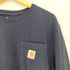カーハート Carhartt ロゴパッチポケット長袖カットソー メンズ JPN:S