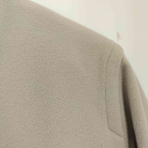 シップス SHIPS 19AW ノーカラーダブルボタンコート レディース