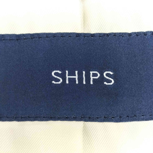 シップス SHIPS 19AW ノーカラーダブルボタンコート レディース