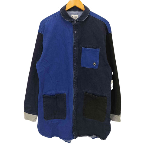 ジムマスター gym master スナップボタンデニムロングシャツ メンズ JPN:M