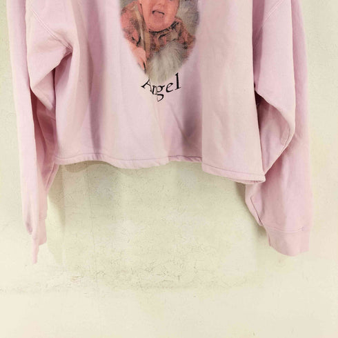 ギルダン GILDAN SPOILED ANGEL 片面プリント クルーネックスウェット レディース JPN:XL