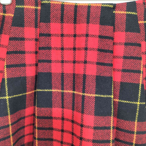 ブルーレーベルクレストブリッジ BLUE LABEL CRESTBRIDGE ウール混プリーツスカート レディース JPN:34