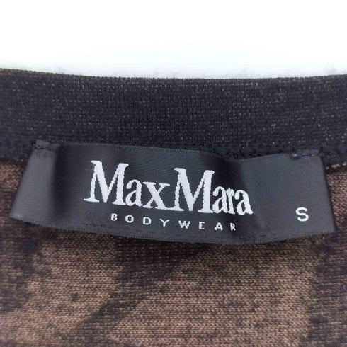 マックスマーラ MAX MARA ボタニカル柄 Vネック カットソー レディース import:S