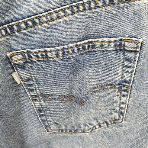 リーバイス Levis 90S USA製 LOOSE FIT Silver Tab デニム ショーツ 96年製 メンズ W38