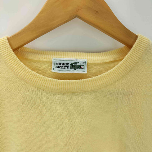 シュミーズラコステ CHEMISE LACOSTE ロゴ刺しゅう 半袖ニット メンズ JPN:42