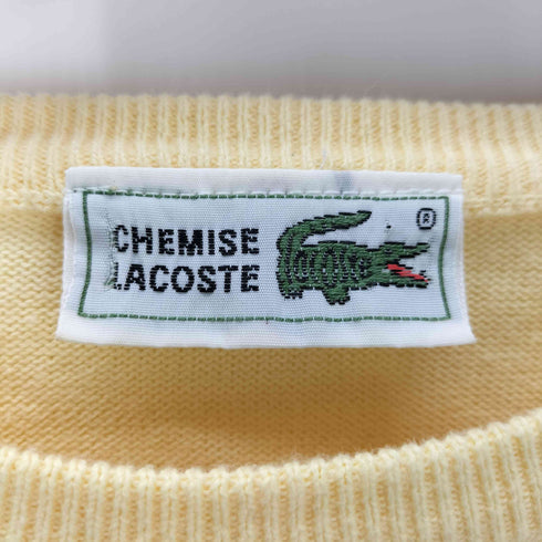 シュミーズラコステ CHEMISE LACOSTE ロゴ刺しゅう 半袖ニット メンズ JPN:42