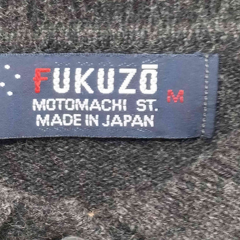 FUKUZO カシミヤニットシャツ レディース JPN:M
