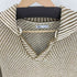 ザラ ZARA TEXTURED KNIT POLO SHIRT テクスチャ― ニット ポロシャツ メンズ import:M