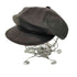 OVER RIDE LEATHER CASQUETTE メンズ 58cm