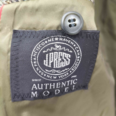 ジェイプレス J.PRESS くるみボタン ウールシングルテーラードジャケット メンズ