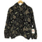 スーパーノヴァ supernova. Track jacket - Velvet jacquard / Black flower トラック ジャケット ベルベット ジャガード ブラック フラワー メンズ JPN:M