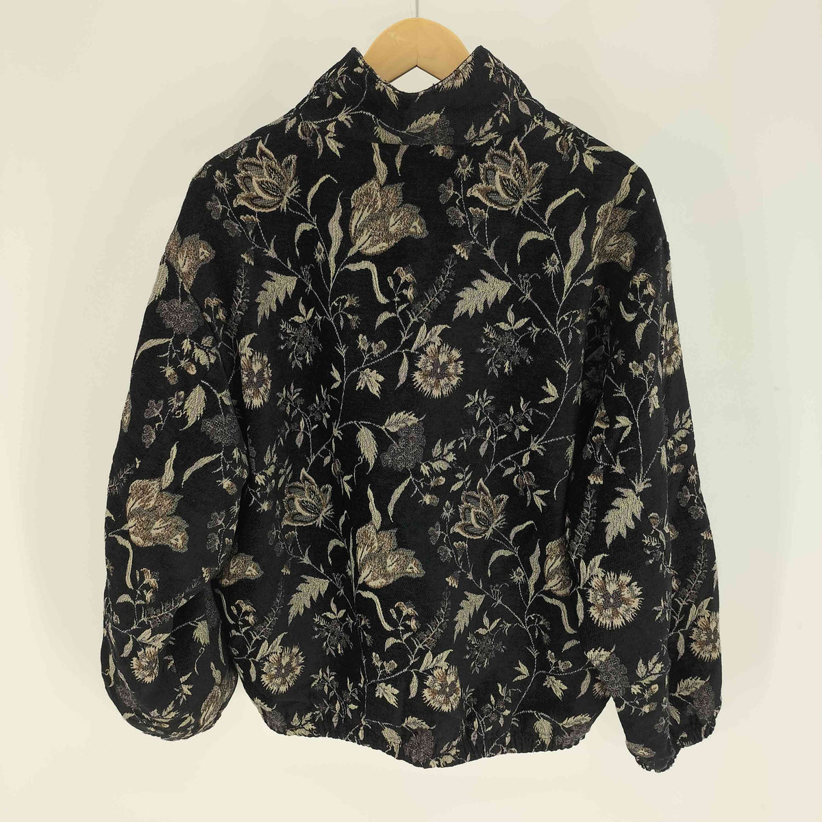 スーパーノヴァ supernova. Track jacket - Velvet jacquard / Black 