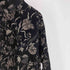 スーパーノヴァ supernova. Track jacket - Velvet jacquard / Black flower トラック ジャケット ベルベット ジャガード ブラック フラワー メンズ JPN:M