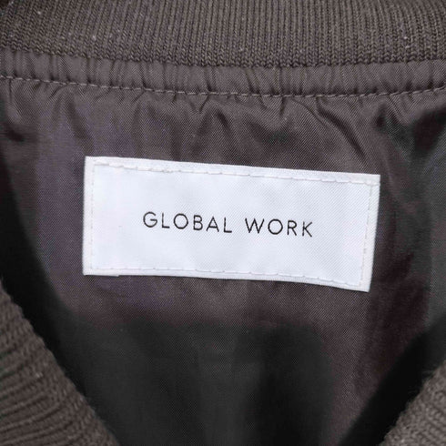 グローバルワーク GLOBAL WORK 軽やか撥水MA-1 レディース JPN:S