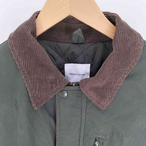 フリークスストア FREAKS STORE 22AW 襟コーデュロイ 切り替え コットン ナイロン ブルゾン メンズ JPN:L