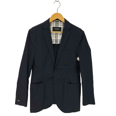 バーバリーブラックレーベル BURBERRY BLACK LABEL 裏地ノバチェック 2B テーラードジャケット メンズ S