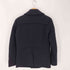 バーバリーブラックレーベル BURBERRY BLACK LABEL ウール ピーコート メンズ S