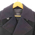 バーバリーブラックレーベル BURBERRY BLACK LABEL ウール ピーコート メンズ S
