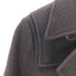 バーバリーブラックレーベル BURBERRY BLACK LABEL ウール ピーコート メンズ S
