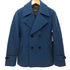 バーバリーブラックレーベル BURBERRY BLACK LABEL メルトンウール ピーコート メンズ S