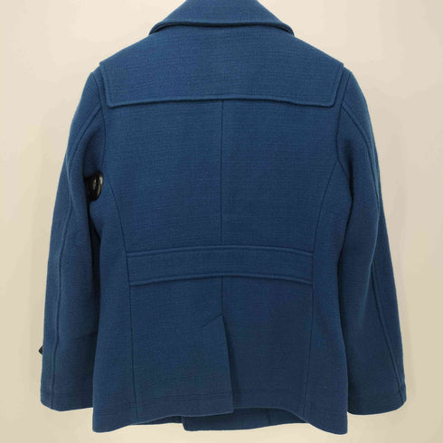 バーバリーブラックレーベル BURBERRY BLACK LABEL メルトンウール ピーコート メンズ S